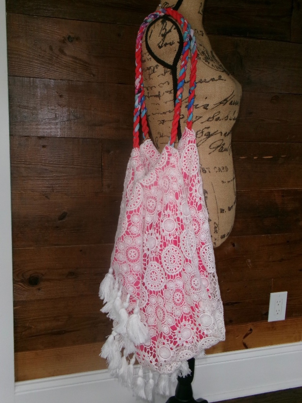 6 Shore Road crochet bag